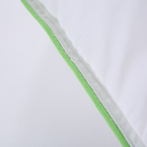 Luxury Green First Cotton Cover Pillow With Polyester Filling (anti-bacterail and natural)