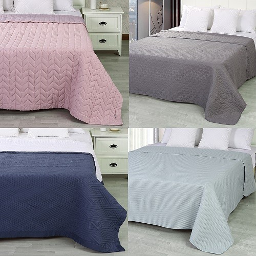 Microfiber Ultrasonic Bedspread With Polyester Filling