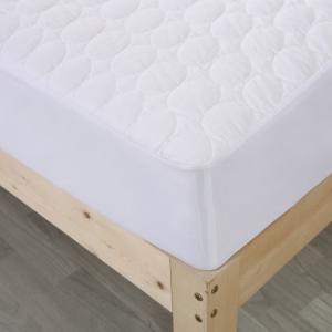 Quilted Cotton Waterproof Mattress Protector With Polyester Filling