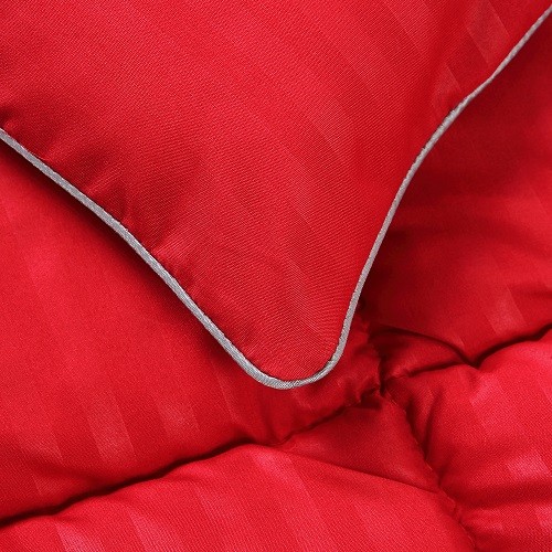 Reversible Embossed Down Alternative Comforter With Polyester Filling