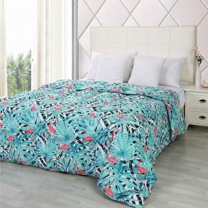 Wholesale printed goose duck feather duvet comforter blanket