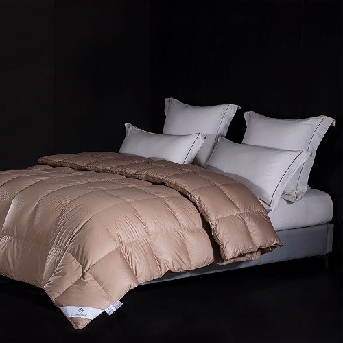 Wholesale solid cover goose down duvet comforter 