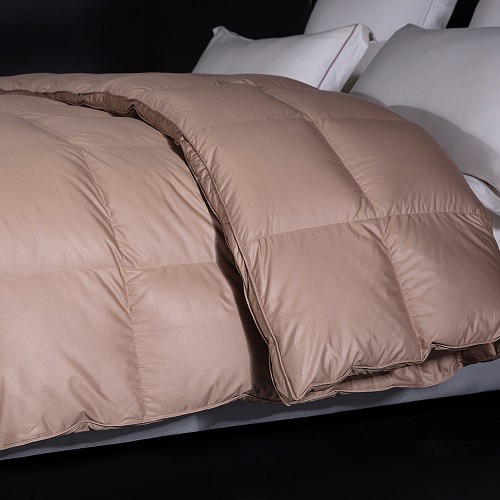 Wholesale solid cover goose down duvet comforter 